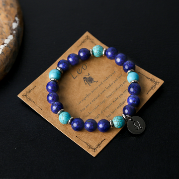 Leo Confidence Crystal Bracelet: Radiate Leadership & Creativity - Healing Zodiac Power