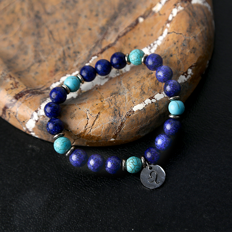Leo Confidence Crystal Bracelet: Radiate Leadership & Creativity - Healing Zodiac Power