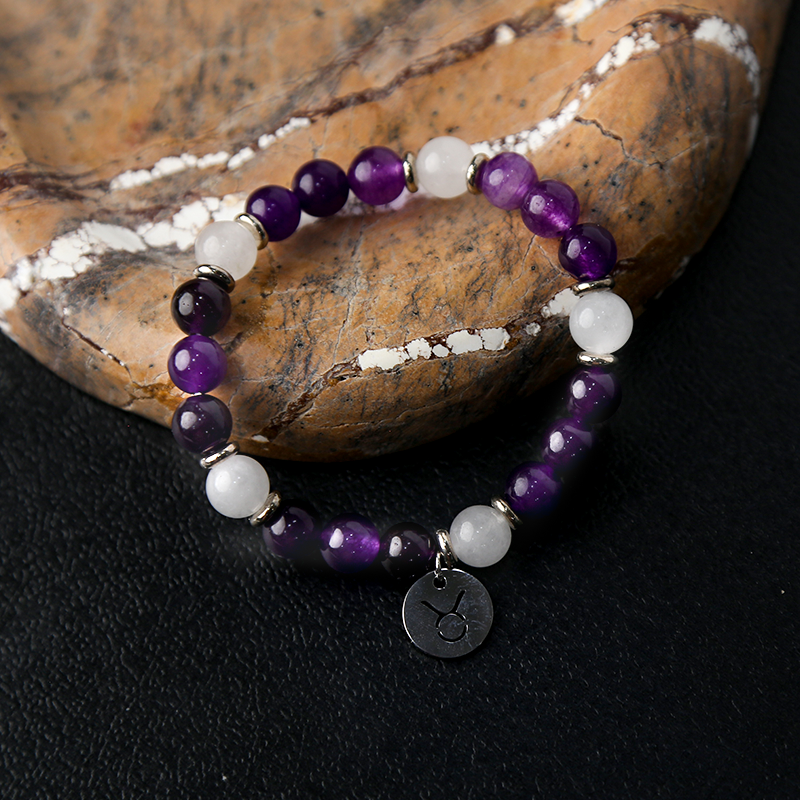 Taurus Grounding Stone Bracelet: Abundance & Stability - Healing Zodiac Jewelry