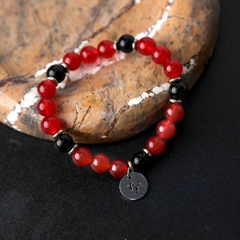 Capricorn Ambition Crystal Bracelet: Success Manifestation & Discipline - Grounded Healing