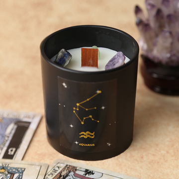 Aquarius Innovative Spirit Candle